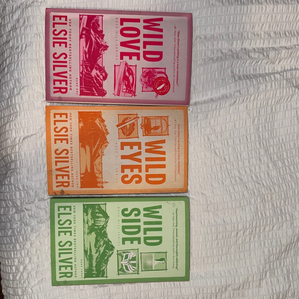 Autographed Wild Love, Wild Eyes, Wild Side Book Set